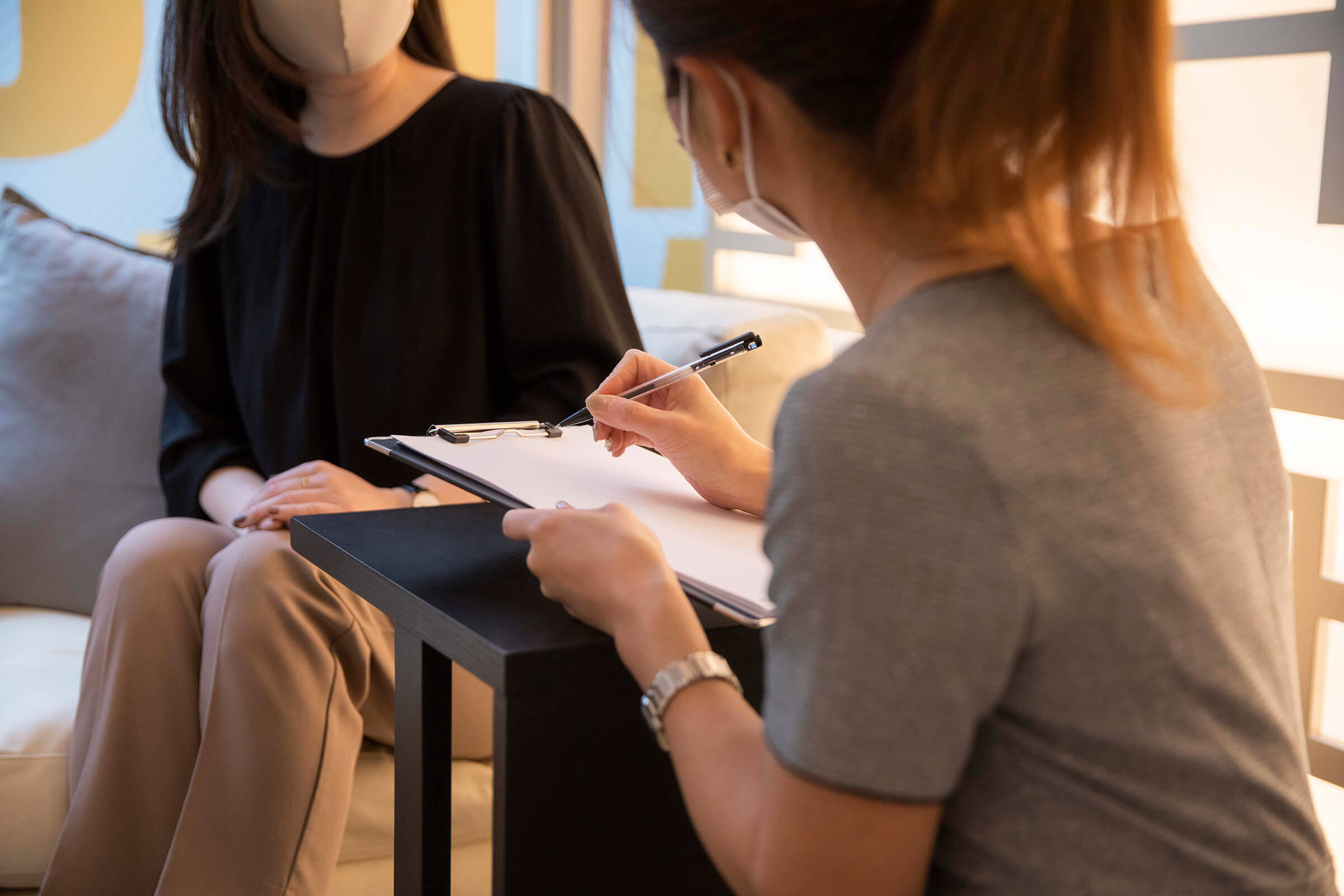 リアルクリニックの院内 カウンセリング